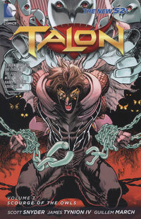 Book Cover for Scourge of the Owls by Scott Snyder, James Tynion