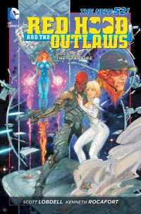 Book Cover for Red Hood and the Outlaws. Volume 2 The Starfire by Scott Lobdell