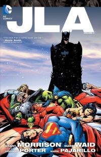 Book Cover for JLA. Volume Four by Grant Morrison, Mark Waid, Howard Porter, Mark Pajarillo