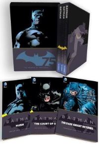 Book Cover for Batman 75th Anniversary Box Set by Frank Miller, Jeph Loeb, Scott Snyder