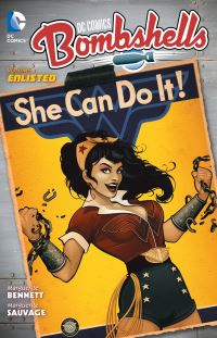Book Cover for Enlisted by Marguerite Bennett, Jerry Siegel, Joe Shuster