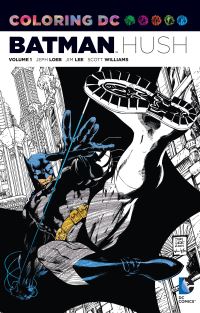 Book Cover for Coloring DC. Volume 1 Batman by Jeph Loeb