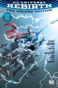 Book Cover for DC Universe Rebirth by Geoff Johns