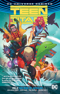 Book Cover for The Rise of Aqualad by Benjamin Percy, Khoi Pham, Pop Mhan, Jim Charalampidis