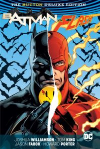 Book Cover for Batman/The Flash by Joshua Williamson, Tom King, Brad Anderson, HiFi Colour Design