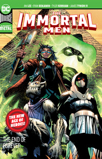 Book Cover for The Immortal Men by Jim Lee, James Tynion