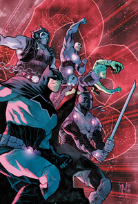 Book Cover for Justice League by Scott Snyder, James Tynion, Joshua Williamson, Alejandro Sánchez, HiFi Colour Design