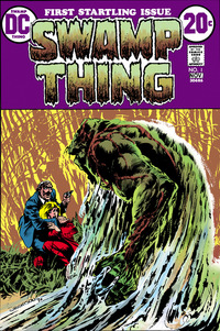 Book Cover for Swamp Thing. Volume One The Bronze Age by Len Wein