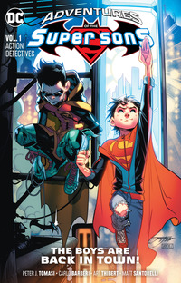 Book Cover for Action Detectives by Peter Tomasi, Carlo Barberi, Scott Godlewski, Protobunker Studio