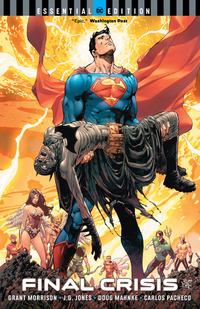 Book Cover for Final Crisis by Grant Morrison, Alex Sinclair, Jerry Siegel, Joe Shuster, Bob Kane, Bill Finger