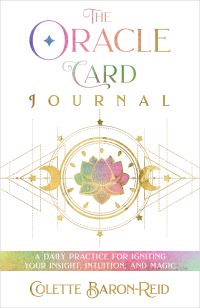 Book Cover for The Oracle Card Journal by Colette BaronReid