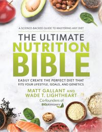 Book Cover for The Ultimate Nutrition Bible by Matt Gallant