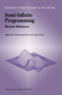 Book Cover for Semi-Infinite Programming by Miguel A Goberna, Marco A López