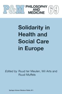 Book Cover for Solidarity in Health and Social Care in Europe by Wilhelmus Antonius Arts, R J A Muffels