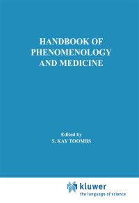 Book Cover for Handbook of Phenomenology and Medicine by S Kay Toombs