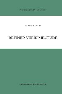 Book Cover for Refined Verisimilitude by Sjoerd D Zwart
