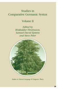 Book Cover for Studies in Comparative Germanic Syntax by Höskuldur Thräinsson, Samuel David Epstein, Steve Peter