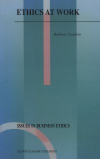 Book Cover for Ethics at Work by Barbara Goodwin