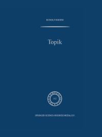 Book Cover for Topik by Rudolf Boehm