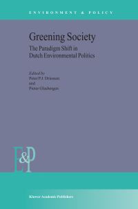 Book Cover for Greening Society by P P J Driessen, P Glasbergen