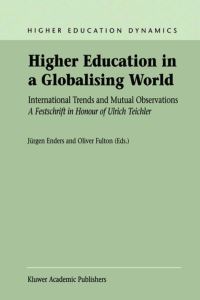 Book Cover for Higher Education in a Globalising World by Ulrich Teichler, Jürgen Enders, Oliver Fulton