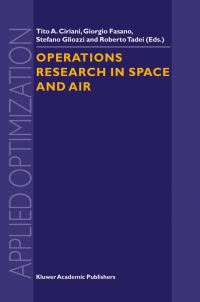 Book Cover for Operations Research in Space and Air by Tito A Ciriani