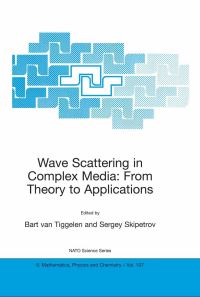 Book Cover for Wave Scattering in Complex Media: From Theory to Applications by Bart A van Tiggelen, Sergey E Skipetrov