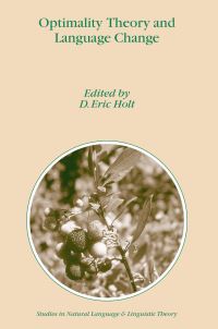 Book Cover for Optimality Theory and Language Change by D Eric Holt