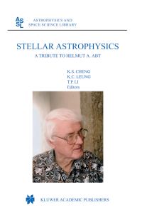 Book Cover for Stellar Astrophysics by Pacific Rim Stellar Conference, Helmut A Abt, KwongSang Cheng, KamChing Leung, Tipei Li