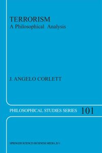 Book Cover for Terrorism by J Angelo Corlett
