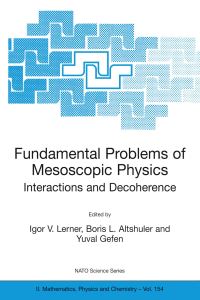 Book Cover for Fundamental Problems of Mesoscopic Physics by Igor V Lerner, Boris L Altshuler, Yuval Gefen