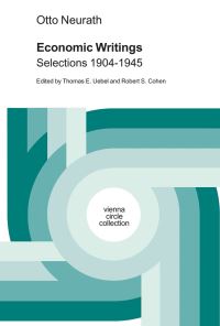 Book Cover for Economic Writings by Otto Neurath, Robert S Cohen, Thomas E Uebel