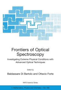 Book Cover for Frontiers of Optical Spectroscopy by Baldassare Di Bartolo, Ottavio Forte