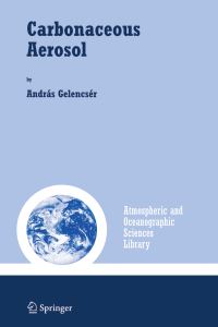 Book Cover for Carbonaceous Aerosol by András Gelencsér