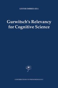 Book Cover for Gurwitsch's Relevancy for Cognitive Science by Lester Embree