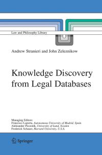 Book Cover for Knowledge Discovery from Legal Databases by Andrew Stranieri, J Zeleznikow
