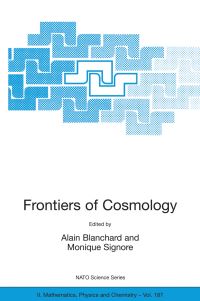Book Cover for Frontiers of Cosmology by Alain Blanchard, Monique Signore