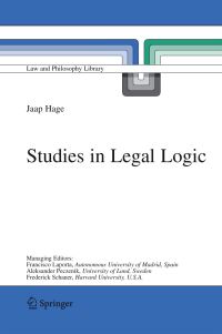 Book Cover for Studies in Legal Logic by J C Hage