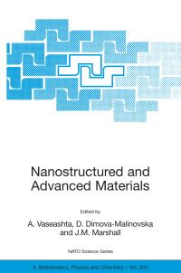 Book Cover for Nanostructured and Advanced Materials for Applications in Sensor, Optoelectronic and Photovoltaic Technology by Ashok K Vaseashta, D DimovaMalinovska, JM Marshall