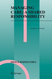 Book Cover for Managing Care by Joseph L Verheijde