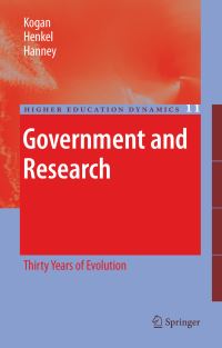 Book Cover for Government and Research by Maurice Kogan, Mary Henkel, Stephen Hanney