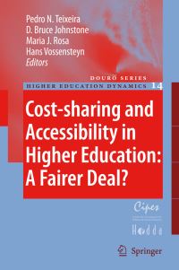 Book Cover for Cost-Sharing and Accessibility in Higher Education by Pedro Teixeira