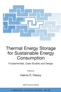 Book Cover for Thermal Energy Storage for Sustainable Energy Consumption by Halime Ö Paksoy