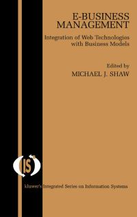 Book Cover for E-Business Management by Michael Shaw