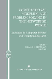 Book Cover for Computational Modeling and Problem Solving in the Networked World by H K Bhargava, Nong Ye