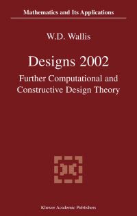 Book Cover for Designs 2002 by W D Wallis