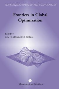 Book Cover for Frontiers in Global Optimization by C A Floudas, P M Pardalos