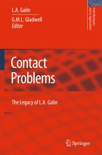 Book Cover for Contact Problems by L A Galin, G M L Gladwell