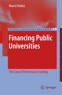 Book Cover for Financing Public Universities by Marcel Herbst