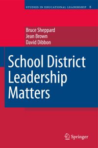 Book Cover for School District Leadership Matters by L Bruce Sheppard, Jean Brown, David C Dibbon